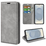 Til Samsung Galaxy S25 Edge cover i kunstlæder med kortholder