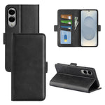 For Samsung Galaxy S25 Edge Case Calf Texture Leather Wallet Phone Cover