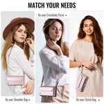 CASEME For iPhone 17e / 16e Leather Case  C36 Zipper Multiple Card Slots Phone Cover with Straps