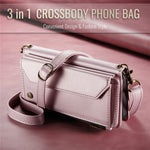 CASEME For iPhone 17e / 16e Leather Case  C36 Zipper Multiple Card Slots Phone Cover with Straps