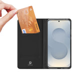 DUX DUCIS For Samsung Galaxy S25 Edge Case  Skin Pro Series Leather Cover Card Holder