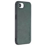 X-LEVEL Bojue-3 Series For iPhone 17e / 16e Case Leather Coated PC+TPU Phone Back Cover