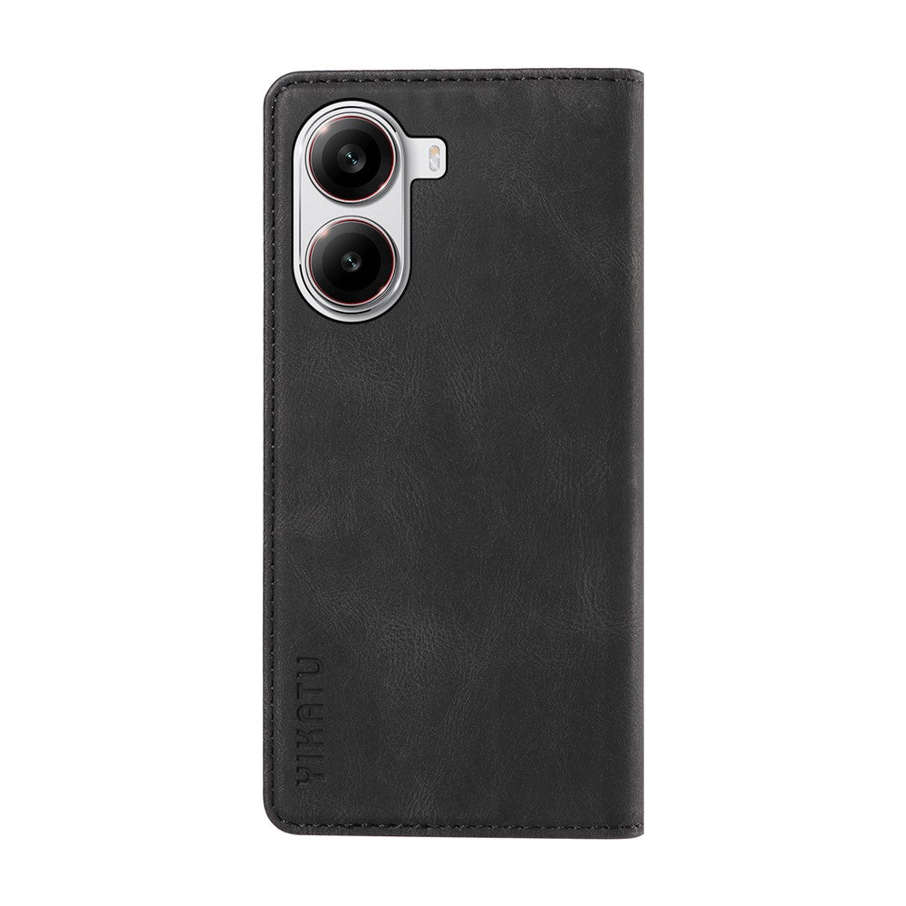 YIKATU Läderfodral för Xiaomi Redmi Turbo 4 5G / Poco X7 Pro 5G YK-004 Plånboksfodral med beröringsfunktion