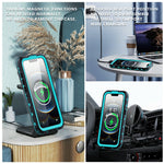 REDPEPPER Dot+ Series For iPhone 17e / 16e Phone Case Compatible with MagSafe IP68 Waterproof Clear Phone Cover