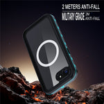 REDPEPPER Dot+ Series For iPhone 17e / 16e Phone Case Compatible with MagSafe IP68 Waterproof Clear Phone Cover