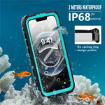 REDPEPPER Dot+ Series For iPhone 17e / 16e Phone Case Compatible with MagSafe IP68 Waterproof Clear Phone Cover