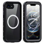 REDPEPPER Dot+ Series For iPhone 17e / 16e Phone Case Compatible with MagSafe IP68 Waterproof Clear Phone Cover