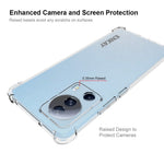 ENKAY HAT PRINCE För Xiaomi 13 Lite / Civi 2 5G Mjukt TPU Stötdämpande Hörn mobilskal Halkfri Randig Kant Transparent Skydd