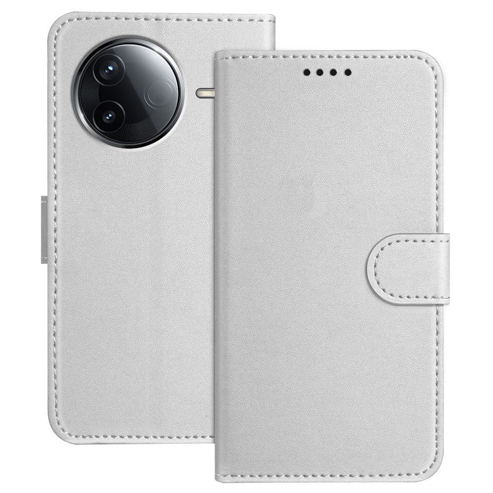 For Xiaomi Poco F7 Ultra 5G / Poco F7 Pro 5G / Redmi K80 Pro 5G / K80 5G Leather Case Wallet Stand Solid Color Anti Drop Phone Cover