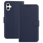 For Samsung Galaxy A06 4G Leather Case Wallet Stand Solid Color Anti Drop Phone Cover