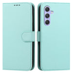 Samsung Galaxy A55 5G Läderfodral Plånboksfodral Enfärgat Fallskyddande mobilskal