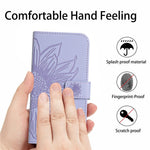 Til Honor X8c 4G Etui Solsikkeaftryk PU-læder Telefoncover med lang rem