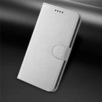 For Xiaomi 14T Leather Case Wallet Stand Solid Color Anti Drop Phone Cover