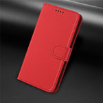 For Xiaomi 14T Pro Leather Case Wallet Stand Solid Color Anti Drop Phone Cover