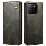 For Honor X8c 4G Etui Crazy Horse Tekstur Vokset Læder Pung Stativ Telefoncover