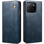 For Honor X8c 4G Etui Crazy Horse Tekstur Vokset Læder Pung Stativ Telefoncover