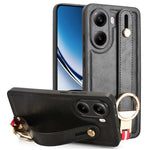 For Xiaomi Poco X7 Pro 5G Case Wristband Kickstand Leather+PC+TPU Phone Cover with Bottle Opener