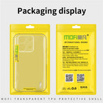 MOFI For Xiaomi Redmi Note 14S 4G Clear Phone Case  Ultra-Thin TPU Phone Back Cover