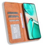 For Asus Zenfone 12 Ultra 5G Case Wallet Stand Retro Texture Leather Phone Cover