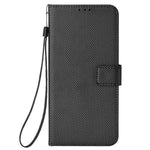 For Asus Zenfone 12 Ultra 5G Case PU Leather Diamond Texture Wallet Phone Cover