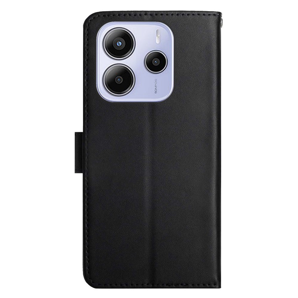 For Xiaomi Redmi Note 14 4G (164.84mm) Case Genuine Cow Leather Phone Cover Nappa Texture