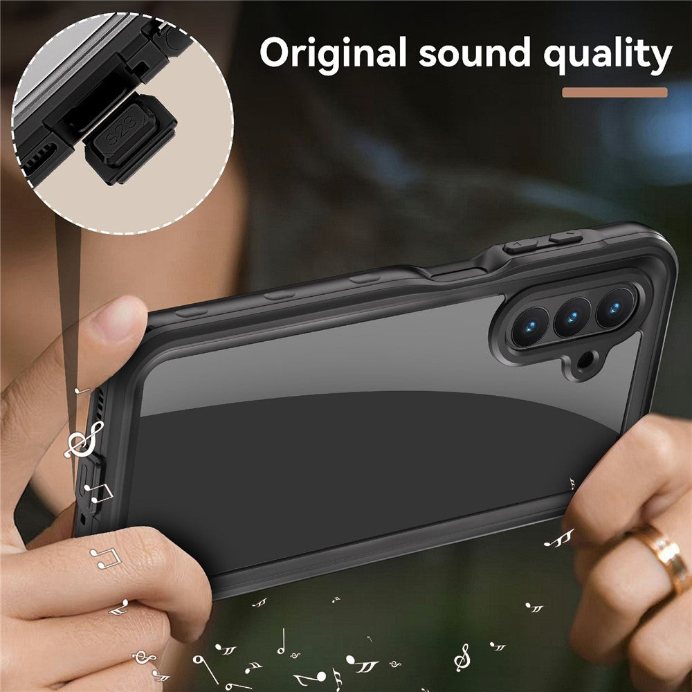 REDPEPPER A Series For Samsung Galaxy A26 5G IP68 Phone Case Clear Back Waterproof Cover
