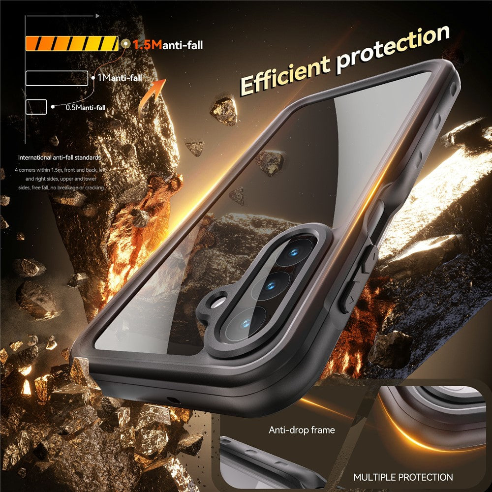 REDPEPPER A Series For Samsung Galaxy A26 5G IP68 Phone Case Clear Back Waterproof Cover