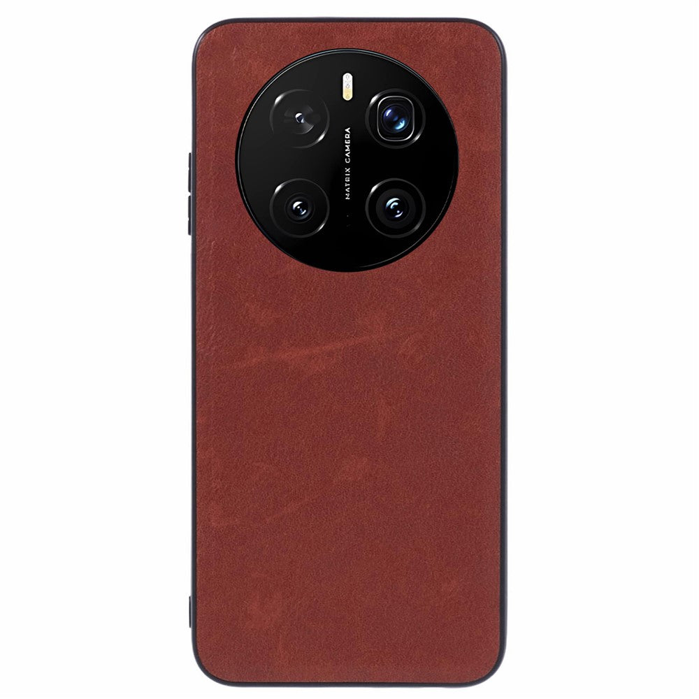 For Honor Magic7 5G Case Retro Leather Coated PC + TPU Phone Cover