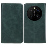 For Honor Magic7 5G Case Strong Magnetic PU Leather Phone Cover Calf Texture