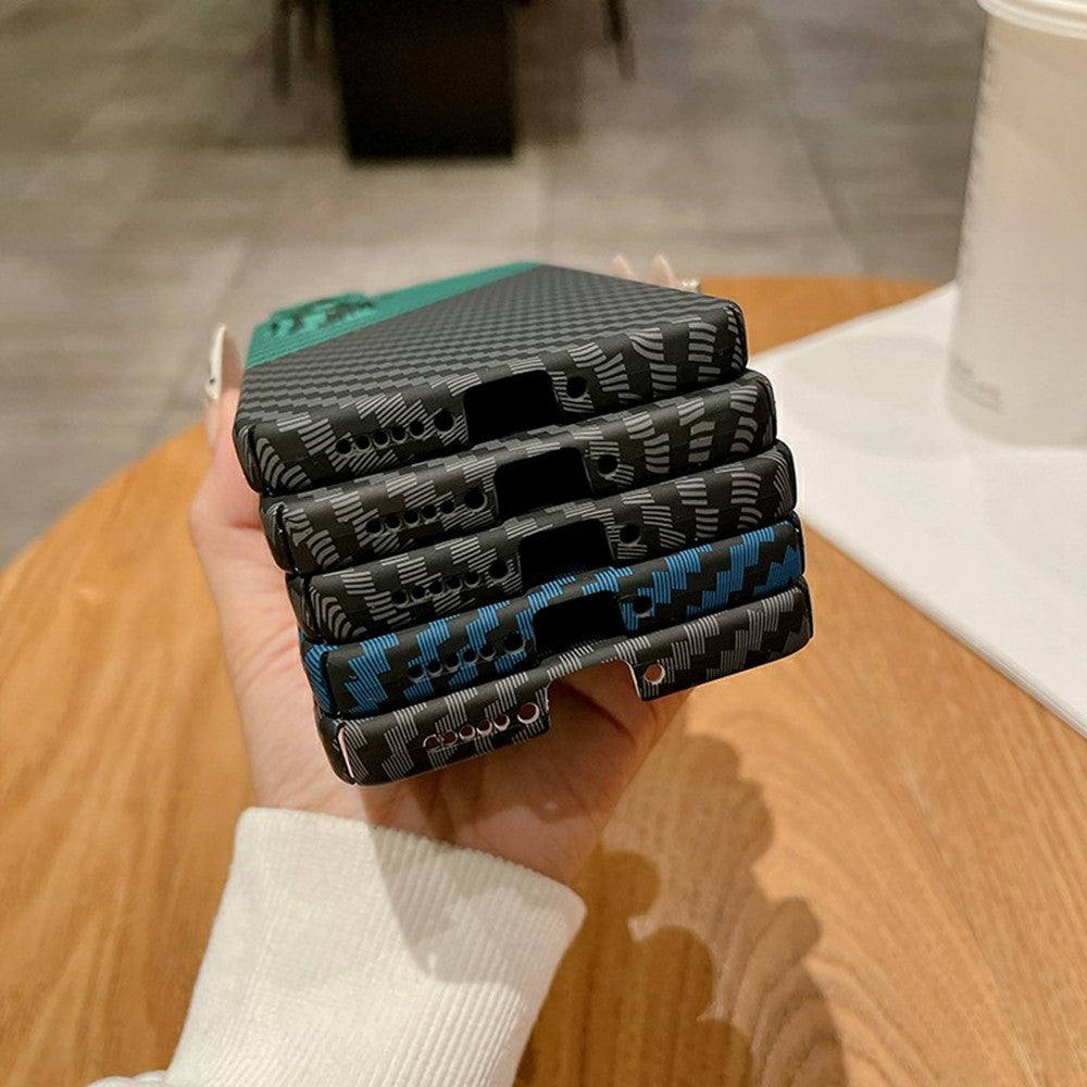 Xiaomi Redmi Turbo 4 5G-skal Hårt PC-mobilskal Kolfibertextur Stötsäker