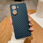 Xiaomi Redmi Turbo 4 5G-skal Hårt PC-mobilskal Kolfibertextur Stötsäker