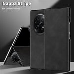 For Oppo Find N5 5G Case Drop Proof Stand PU Leather Phone Cover