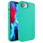 For iPhone 17th / 16th Case Biodegradable Wheat Straw + TPU Matte Phone Cover