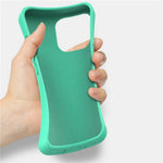 For iPhone 17th / 16th Case Biodegradable Wheat Straw + TPU Matte Phone Cover