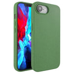 For iPhone 17th / 16th Case Biodegradable Wheat Straw + TPU Matte Phone Cover