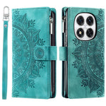 Style 006 For Xiaomi Redmi Note 14 Pro 4G Wallet Case PU Leather Phone Cover Mandala Flower Pattern