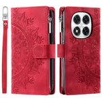 Style 006 For Xiaomi Redmi Note 14 Pro 4G Wallet Case PU Leather Phone Cover Mandala Flower Pattern