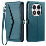 For Xiaomi Redmi Note 14 Pro 4G Leather Case with Wrist Strap Wallet Stand Phone Cover