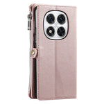 For Xiaomi Redmi Note 14 Pro 4G Case TPU + PU Leather Wallet Phone Cover with Wrist Strap