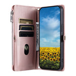 For Xiaomi Redmi Note 14 Pro 4G Case TPU + PU Leather Wallet Phone Cover with Wrist Strap