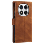 For Xiaomi Redmi Note 14 Pro 4G Leather Case Splicing Stitching Wallet Phone Cover with Wrist Strap