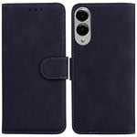 For Samsung Galaxy S25 Edge Case Solid Color Leather Wallet Phone Cover