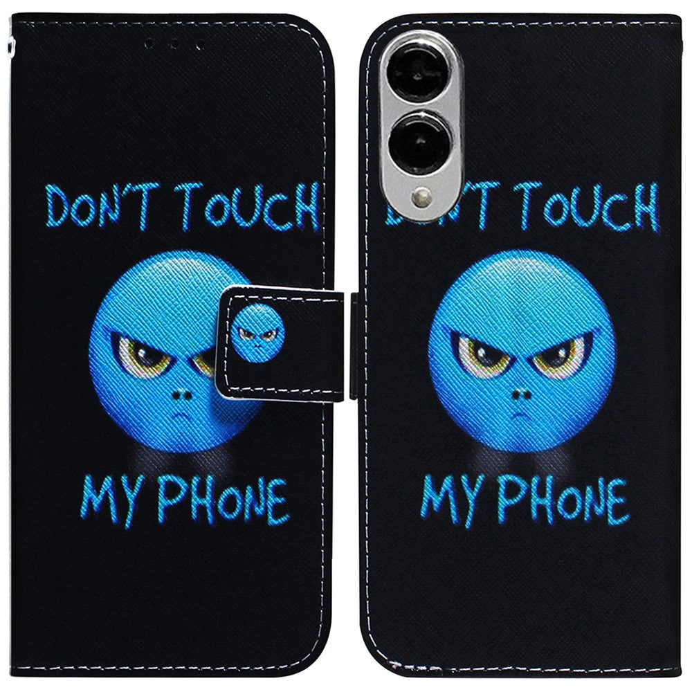 For Samsung Galaxy S25 Edge Wallet Case Pattern Print Leather Phone Cover
