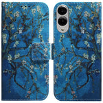 For Samsung Galaxy S25 Edge Wallet Case Pattern Print Leather Phone Cover