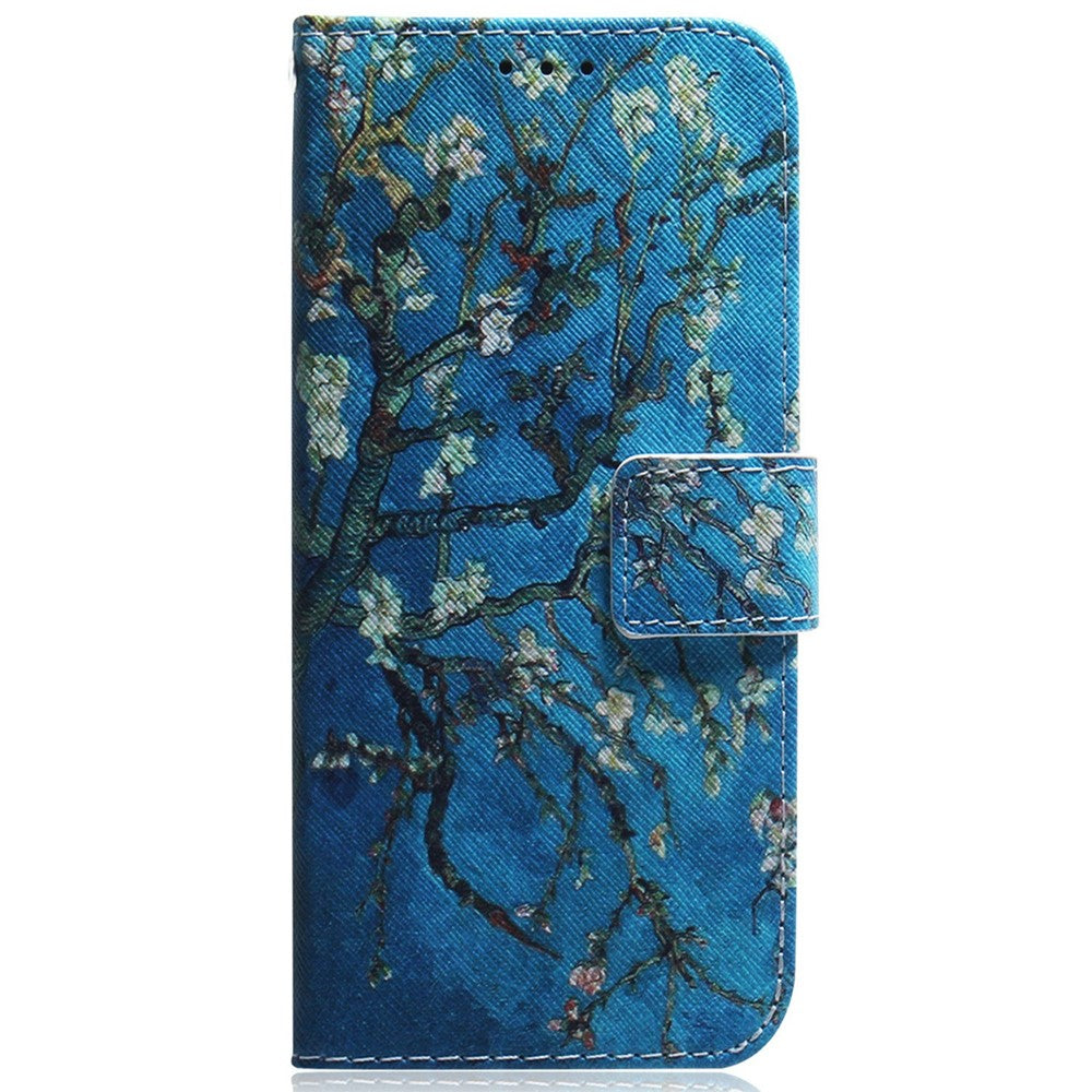 For Xiaomi Redmi Note 14 4G (163.25mm) Wallet Case Pattern Print Leather Phone Cover
