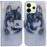 For Xiaomi Redmi Note 14 4G (163.25mm) Wallet Case Pattern Print Leather Phone Cover