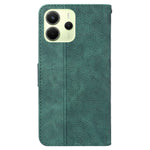 For Xiaomi Redmi Note 14 4G (163.25mm) Case Geometry Pattern Leather Wallet Phone Cover with Wrist Strap