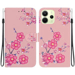 For Xiaomi Redmi Note 14 4G (163.25mm) Wallet Phone Case Anti-Drop Leather Flip Cover Pattern Printing