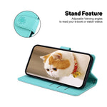 For Xiaomi Redmi Note 14 4G (163.25mm) Case RFID Blocking Kitten Pattern TPU + PU Leather Phone Cover
