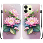 For Xiaomi Redmi Note 14 4G (163.25mm) Case Pattern Printing Anti-Drop Leather Wallet Phone Cover